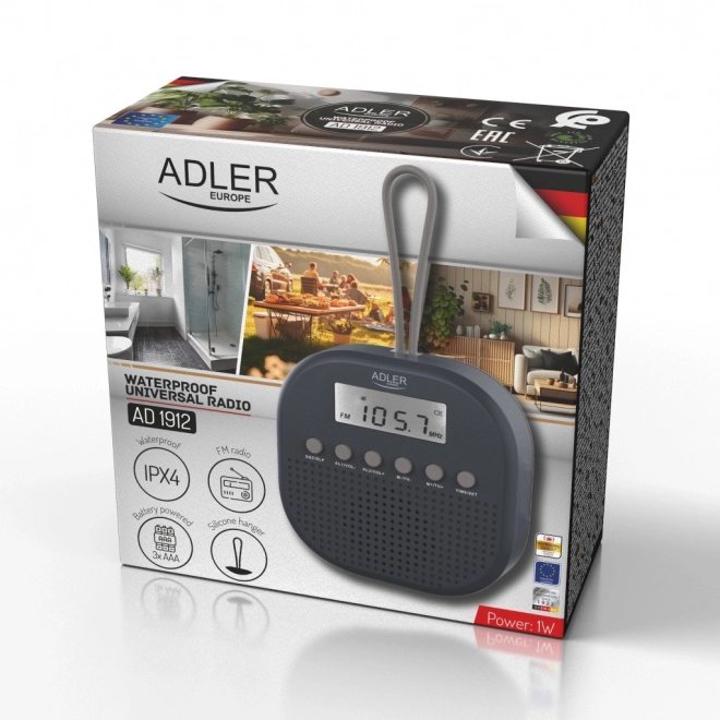 Waterproof FM Radio Adler