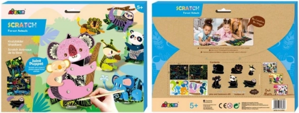 Scratch Paper - Forest Animals