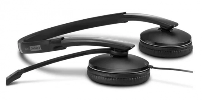 Lenovo wired headset with Active Noise Cancellation