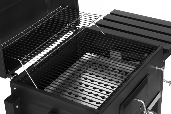 Large Charcoal Garden Grill with Wheels