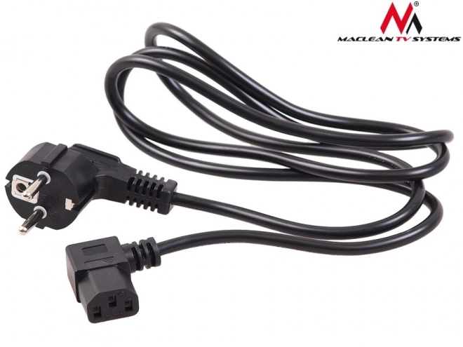 Power Cable Angled 3 Pin 5M EU