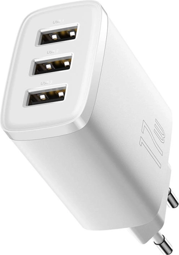 Triple 17 W fast charging