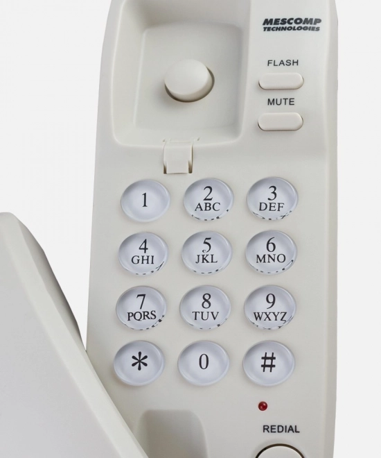 Vezetékes telefon diana bézs