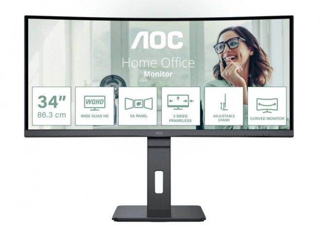 Curved Monitor AOC CU34P3CV 34" 100Hz VA