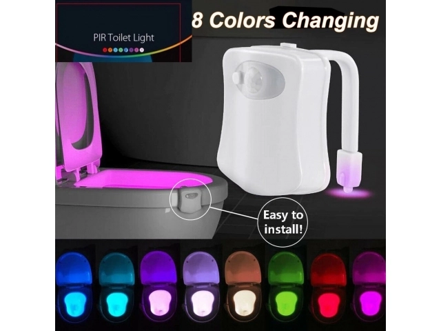 LED-Toilettenlicht mit Bewegungsmelder