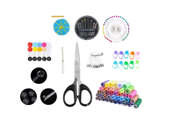 Large Sewing Kit in Case - 228 Pieces