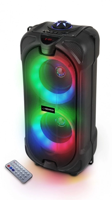 Bluetooth Speaker with FM and RGB LED Lights