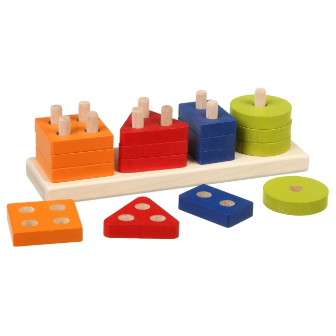 Learning colors, shapes and sorting