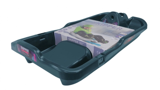 Ice Blue Steering Sled Skipper – Blue