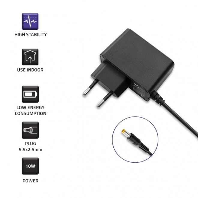 Qoltec Power Adapter 10W 5V 2A