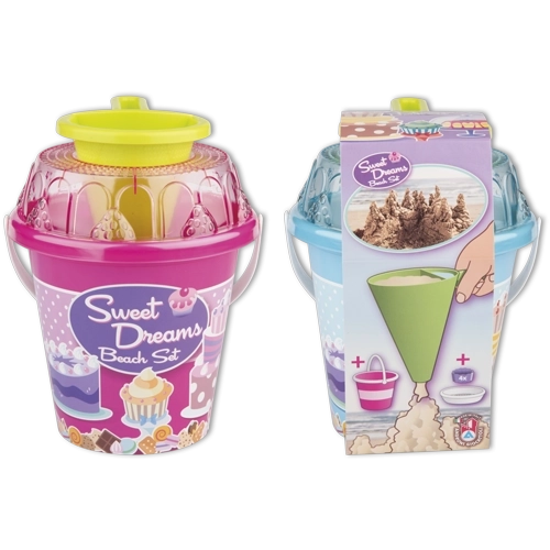 Androni Sand set with funnel medium – Pink