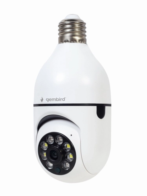 Smart Rotating Wi-Fi Camera 1080p with E27 Socket Compatibility
