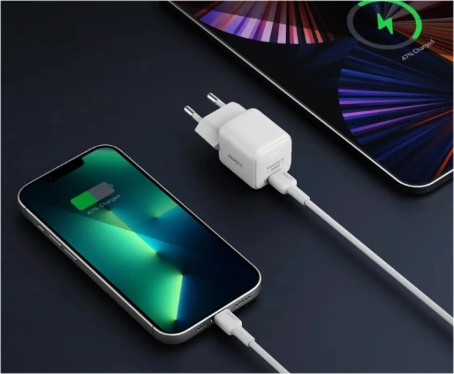 Compact GaN Charger 30W with USB-C Power Delivery