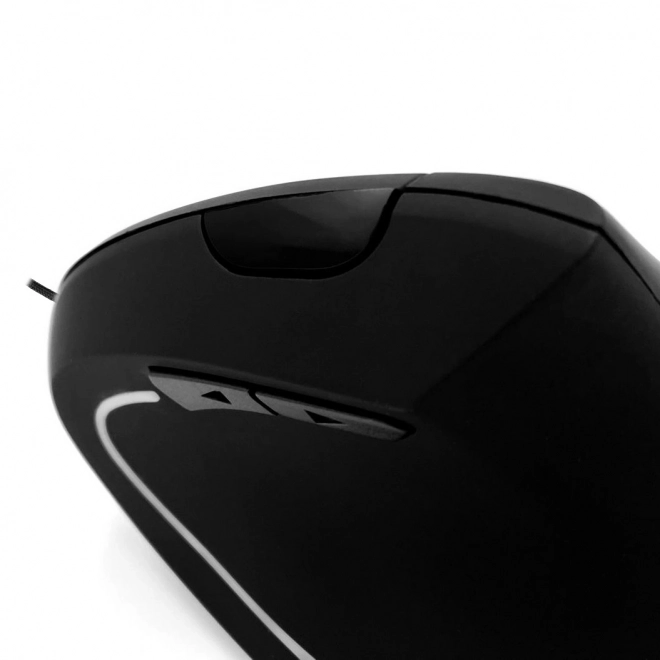 Ergonomic Vertical Wired Mouse with Color Lighting