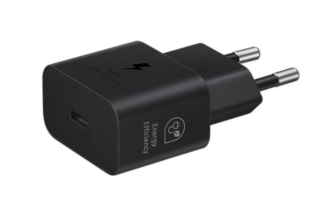 25W Fast USB-C Charger Black