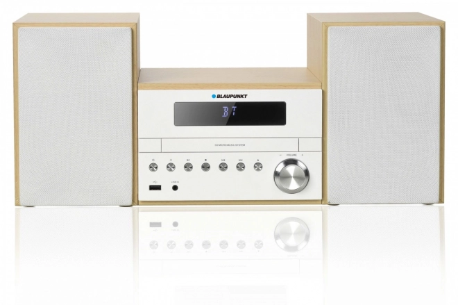 Bluetooth Micro Hi-Fi System with CD/MP3/USB and Alarm Clock