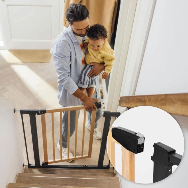 Safety gate for stairs and doorways