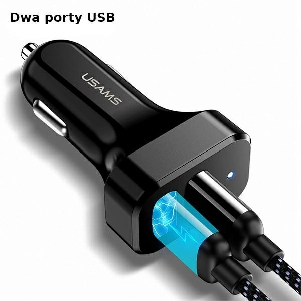 Auto nabíjačka s dvoma USB portmi