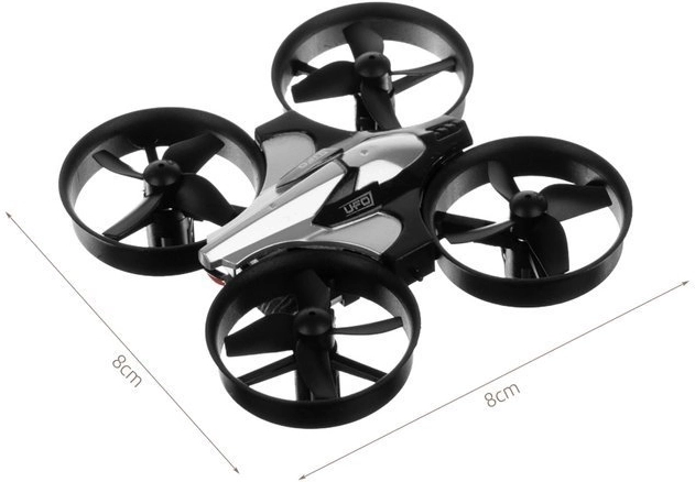 Stabilný let vďaka 6-osovému gyroskopu