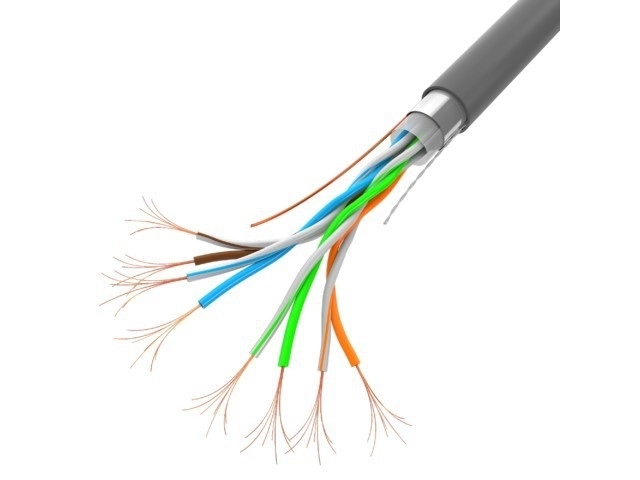 Lanberg Ethernet LAN Cable 100m Gray