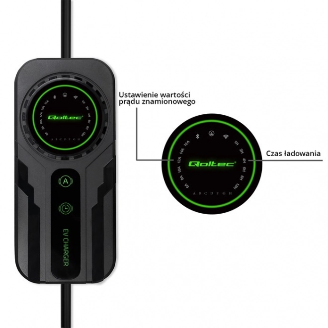 Portable EV Car Charger Type 2 with LCD and Delay Function