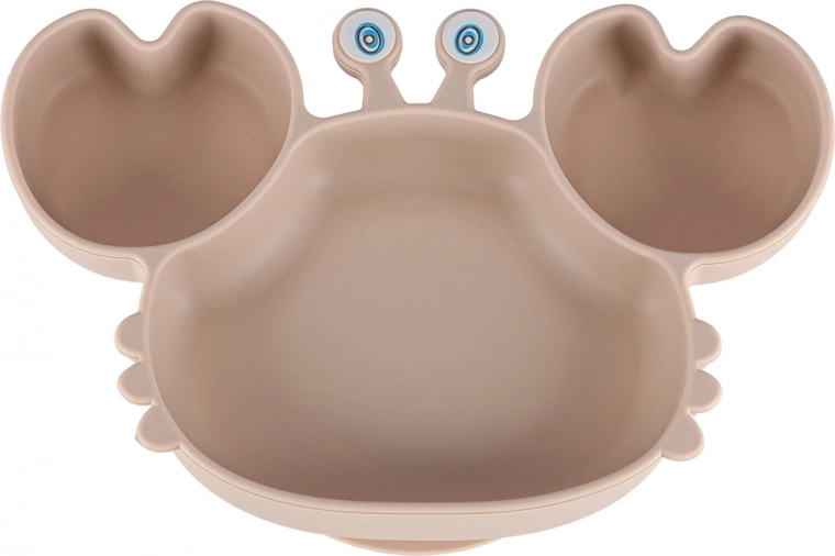 Talíř ve tvaru kraba s přihrádkami