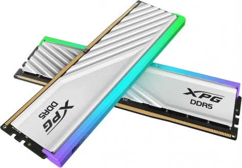 xpg lancer blade ddr5 6400 mhz 32 gb (2x16 gb) rgb bela