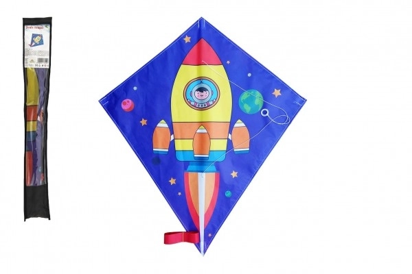 Flying Kite Cosmic Rocket 70x60 cm