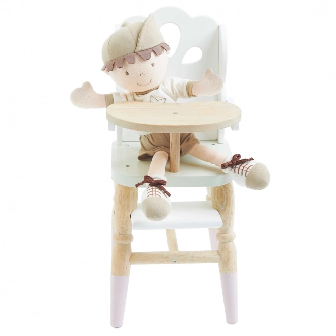 Wooden High Chair for Dolls by Le Toy Van