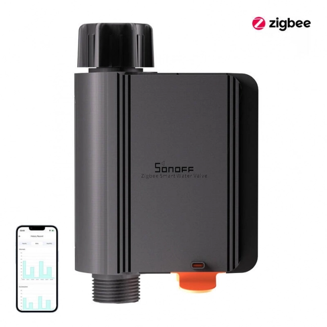 Intelligens vízszelep Sonoff Zigbee