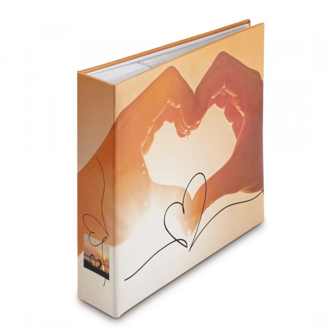 Photo Album Heart 10x15 with Memo Space