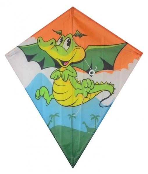 Aquilone volante in nylon 60x70 cm 3 tipi in sacchetto