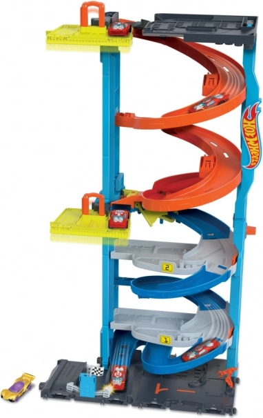 Tour de course Hot Wheels City 66 cm avec une voiture