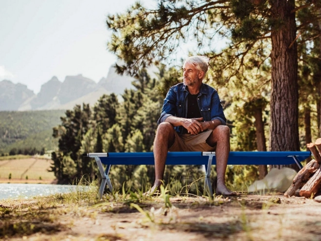 Letto da campeggio pieghevole canadese