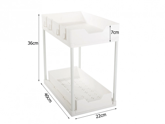 Kitchen Spice Rack with Slide-Out Shelf