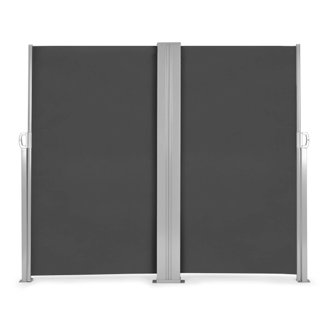 Double-sided Awning 300x300x180 cm Sunshade for Privacy Anthracite MultiGarden