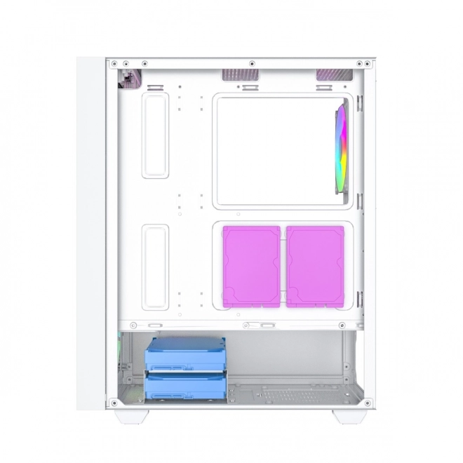 Midi Tower Gaming Case with ARGB Lighting