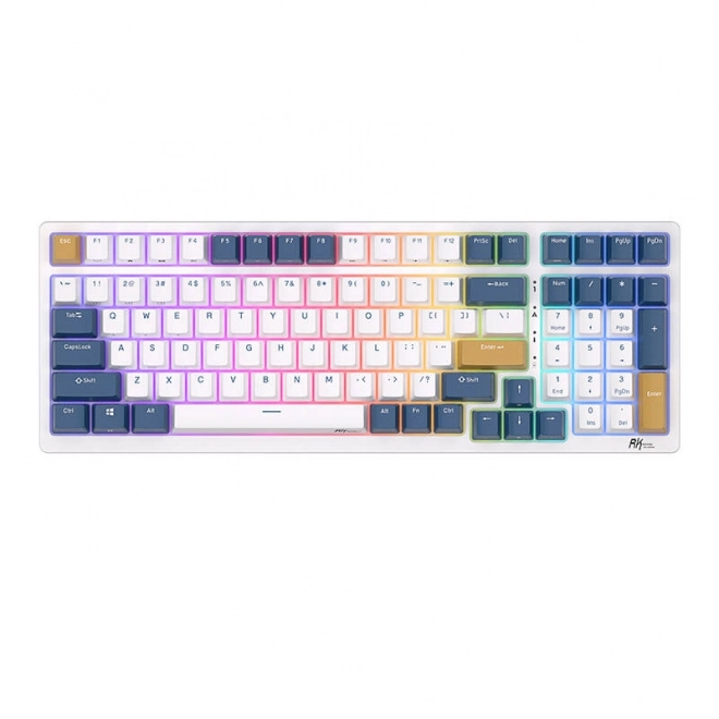 Mechanical keyboard Royal Kludge RK98 RGB with red switches