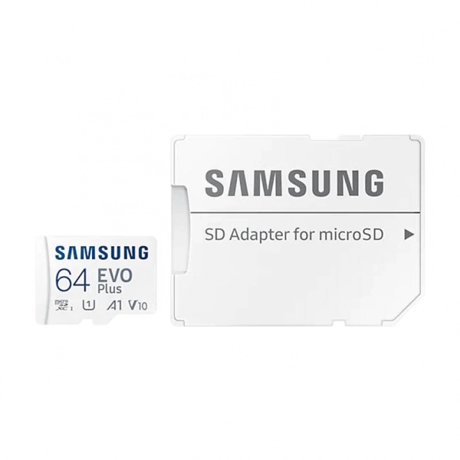 Samsung microsd memóriakártya 64GB adapterrel