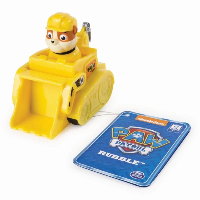 Paw Patrol piccolo veicolo con figurina di vari tipi