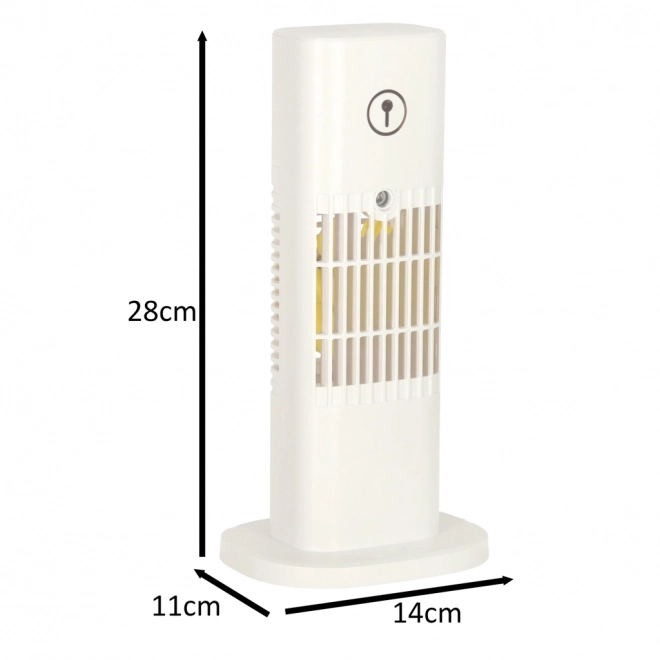 Portable Desk Air Conditioner Fan and Humidifier White