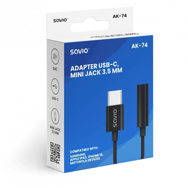 Audio Adapter USB-C to 3.5mm Jack