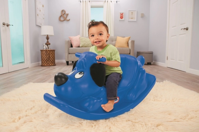 Little Tikes Rockin' Puppy Blue Rocker