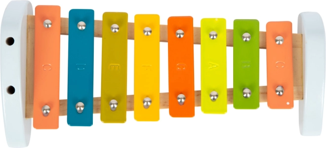 Colorful bars for easy first melodies