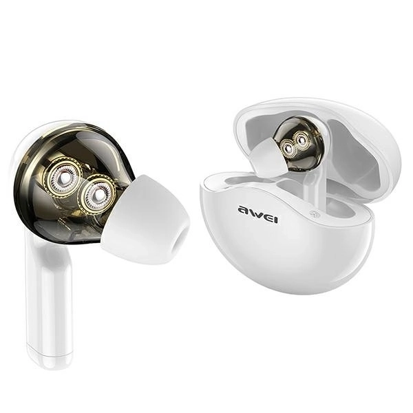 Awei Bluetooth TWS Earbuds White