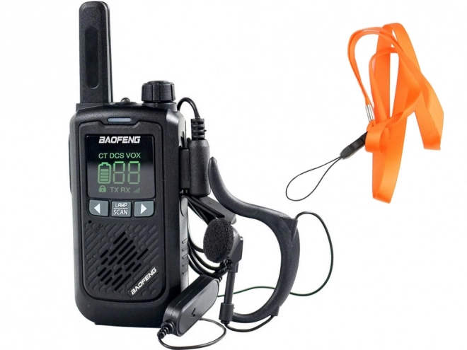 Baofeng Walkie Talkie Set with Flashlight