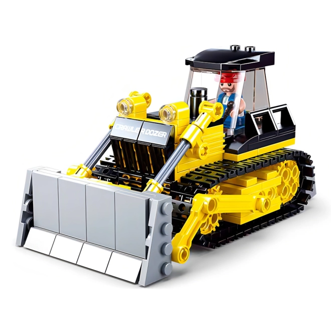 Realistický pásový buldozer