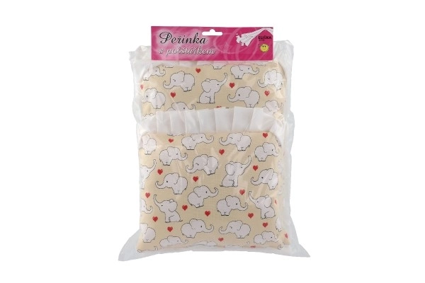 Set Copertina con Cuscino e Base per Bambole