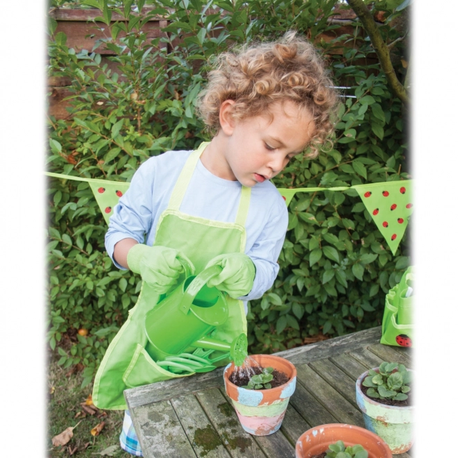 Bigjigs Toys Rękawice ogrodowe zielone