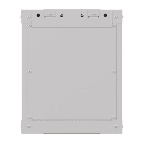 Wall-mounted rack cabinet 10 inch 6U gray
